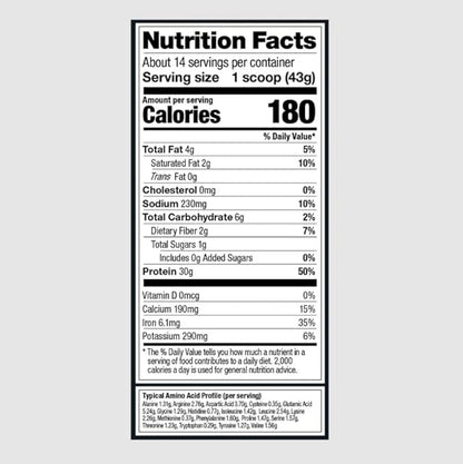 Vega Sport Protein Powder, Plant-Based Vegan (14 Servings)