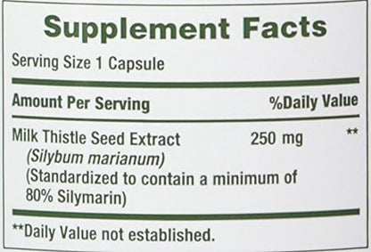 Nature's Bounty Milk Thistle, 200 Count, 2