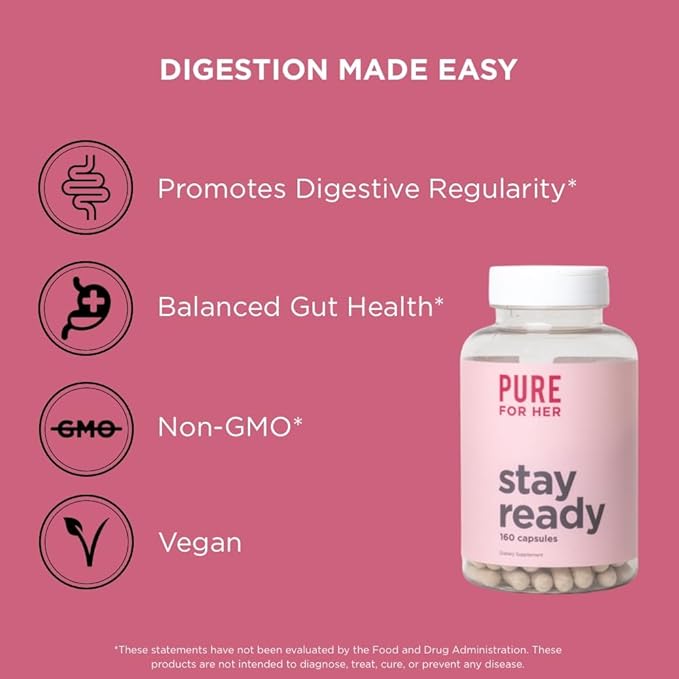 Pure for Her Vegan Stay Ready 160 Capsules