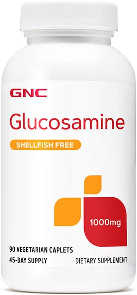 GNC Glucosamine 1000mg 90 Caplets (90 Servings)