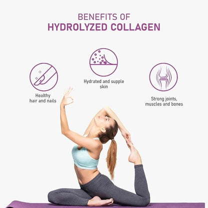 Hydrolyzed Collagen Peptides Powder with Vitamin 16 oz