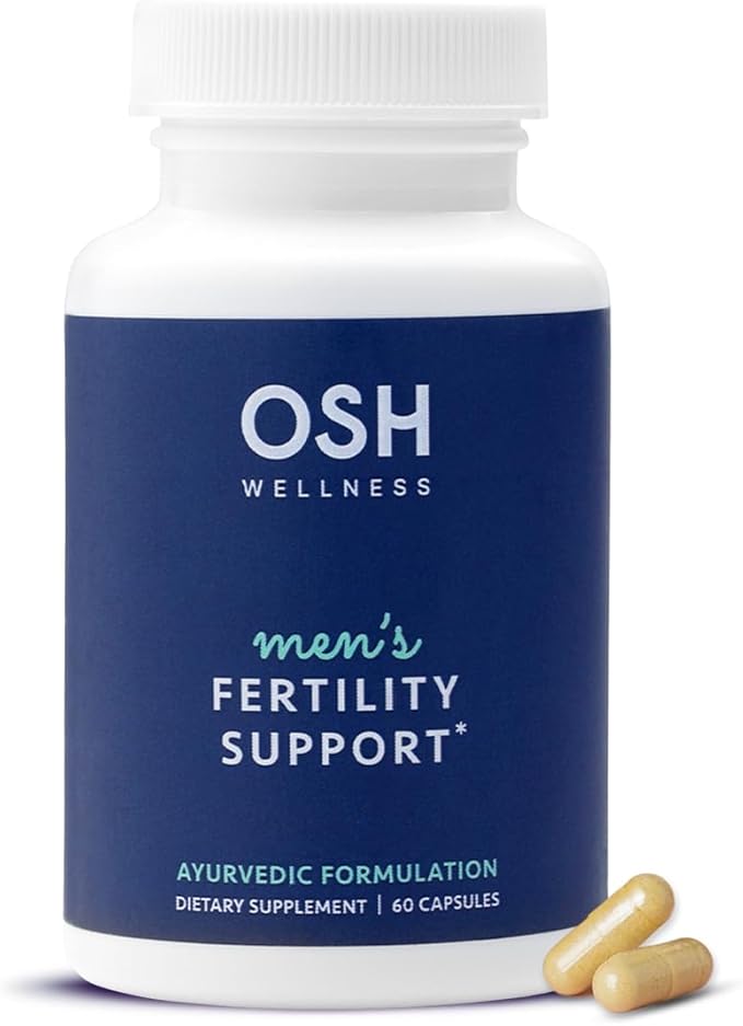 Osh Wellness Men's Fertility Support CoQ10 & 60 Count