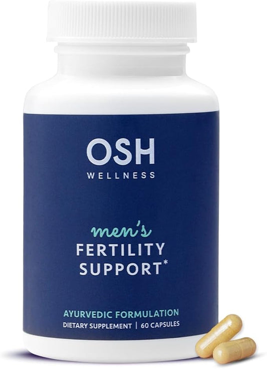 Osh Wellness Men's Fertility Support CoQ10 & 60 Count