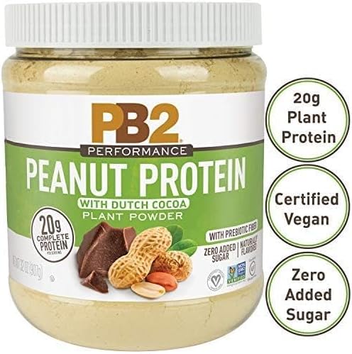 PB2 Performance Peanut Protein Powder [2 lb/32 lb/32 oz 20g of
