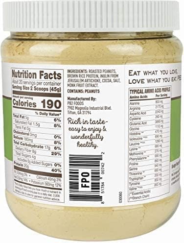PB2 Performance Peanut Protein Powder [2 lb/32 lb/32 oz 20g of