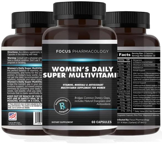 Women's Daily Super Multivitamin - 180 Capsules