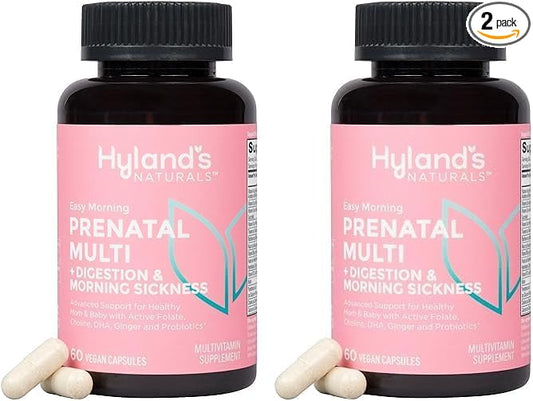 Hyland's Easy Morning Prenatal Multivitamin + 60 Vegan 2)