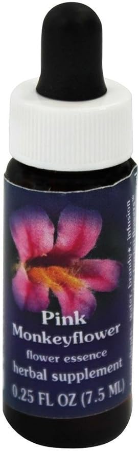 FLOWER ESSENCE SERVICES Supplement Dropper, Pink 0.25 Ounce