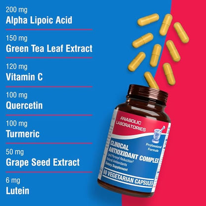 Natural Antioxidant Complex Supplement 60 Vegetarian