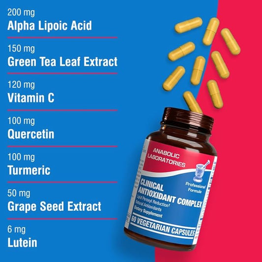 Natural Antioxidant Complex Supplement 60 Vegetarian