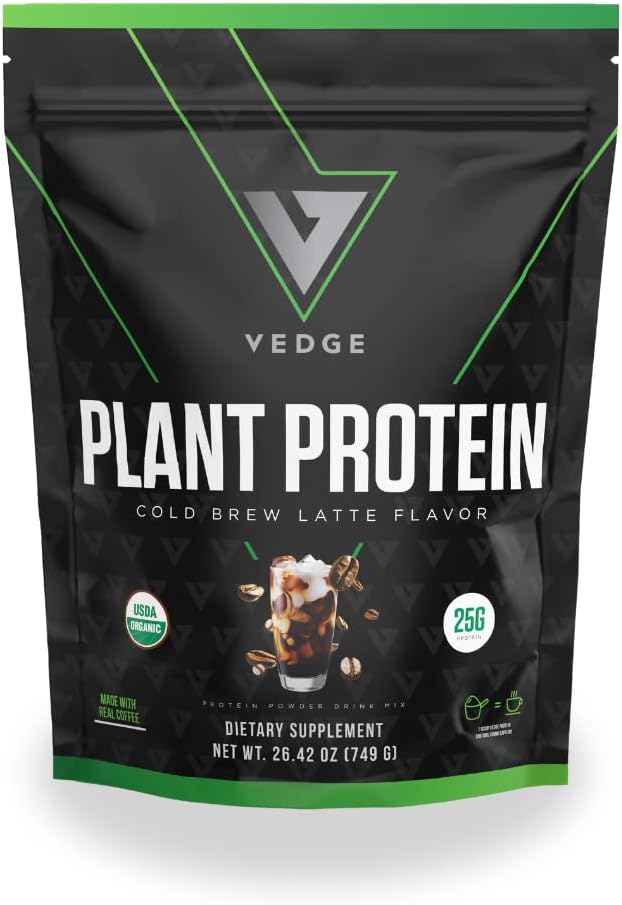 vedge Certified Organic Plant Protein Cold (20 Servings)