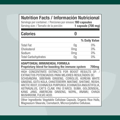 Immuneheal – Adaptogen, Immune System Booster (180 Capsules)