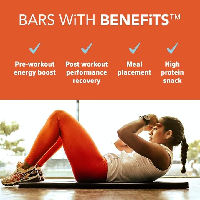 JiMMY! Protein Bar, Caramel Chocolate Nut, 12 Count 25g of