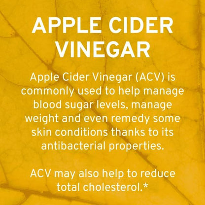 TRIO NUTRITION Apple Cider Vinegar Capsules with Multi-Strain Probiotics - Natural Sugar Free ACV Capsules with The Mother for Gut Health, Immunity, Body Cleanse & Healthy pH*