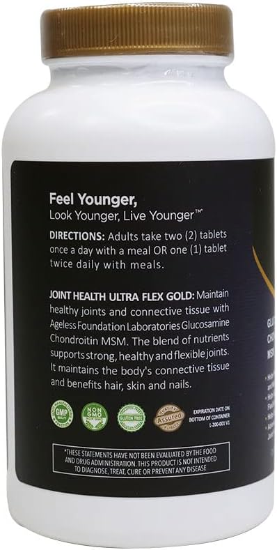 Ageless UltraFlex Gold Joint Health 120 Count