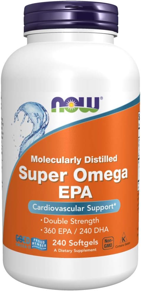 NOW Supplements, Super Omega EPA, 360 240 DHA, 240 Softgels