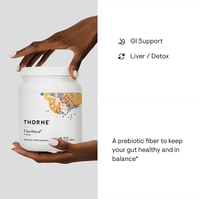 THORNE FiberMend - Prebiotic Fiber Powder 11.6 Oz