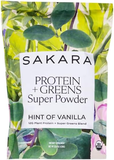 Sakara Protein + Greens Super Powder, 30 Servings