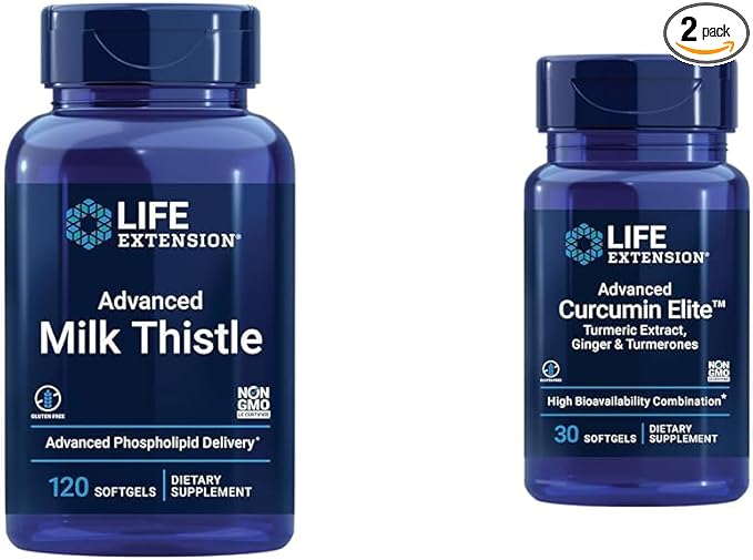 Life Extension Advanced Milk Thistle 120 30 Softgels