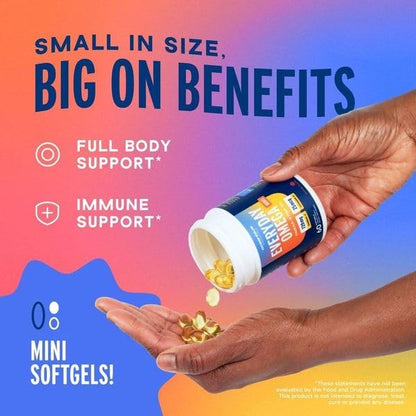 Oceanblue Essentials Everyday Omega Minis – 180ct – D3 – 3 Month