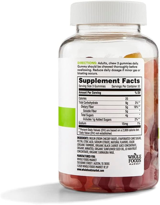 365 by Whole Foods Market, Fiber 90 Count