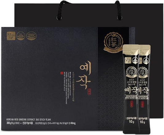 Premium Yejak Korean Red Ginseng Extract 30 Sticks