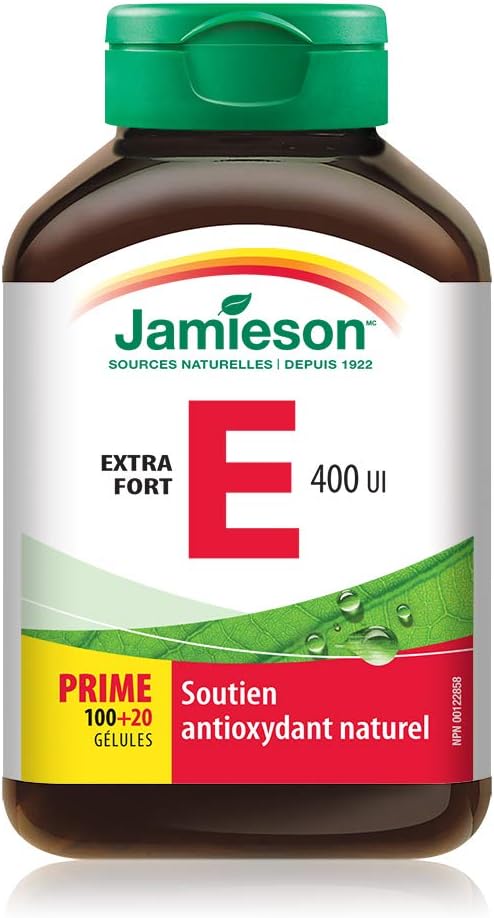 Jamieson Vitamin E 400 IU/268 mg 120 Capsules