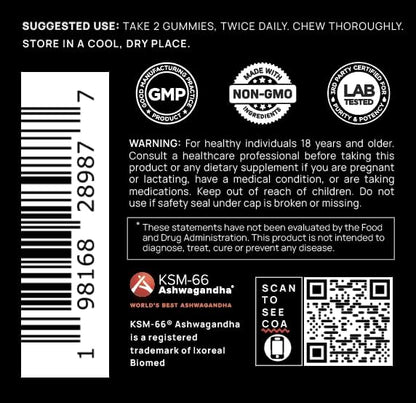 4,050mg Libido Booster for Women KSM-66 Ashwagandha Gummies w. 30x Strength Red Maca Root - Strongest Female Libido Mood Booster + Hormone Balance for Women Cortisol Reducer & Stress Relief Gummy
