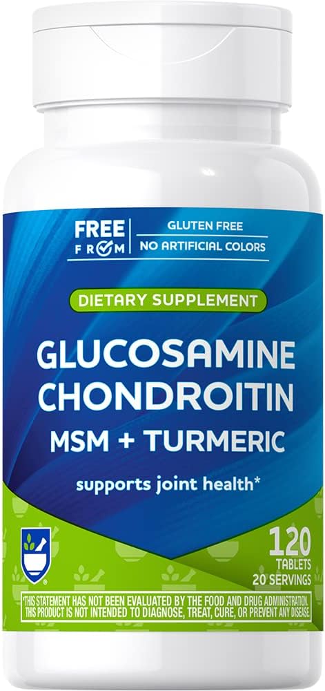 Rite Aid Gluco Chon MSM + 120 Count,