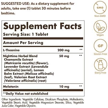 Solgar Triple Action Sleep, 90 Tri-Layer Tablets 90 Servings