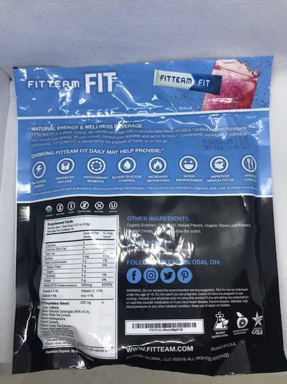 Fitteam Fit 30 Individual Sticks (30 Day Supply) New Improved Formula
