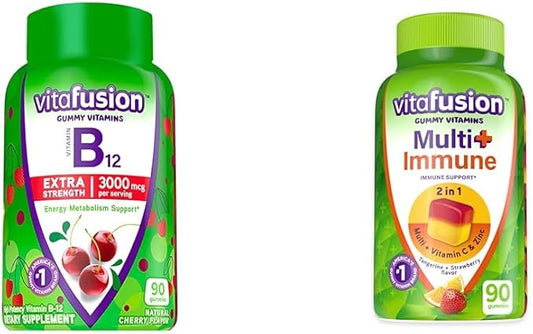 Vitafusion Extra Strength Vitamin B12 Cherry 90 Count 90 Count