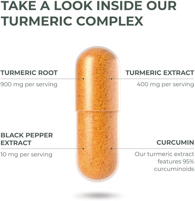 Primal Harvest 2 Pack, Primal Turmeric 120 Capsules