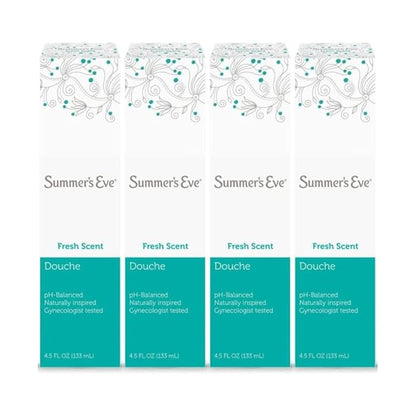 (Pack of 4 Bottles) Summer's Eve 4.5oz Bottles. 4 Bottles, 4.5oz Each