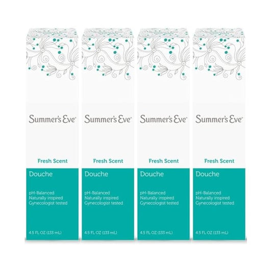 (Pack of 4 Bottles) Summer's Eve 4.5oz Bottles. 4 Bottles, 4.5oz Each