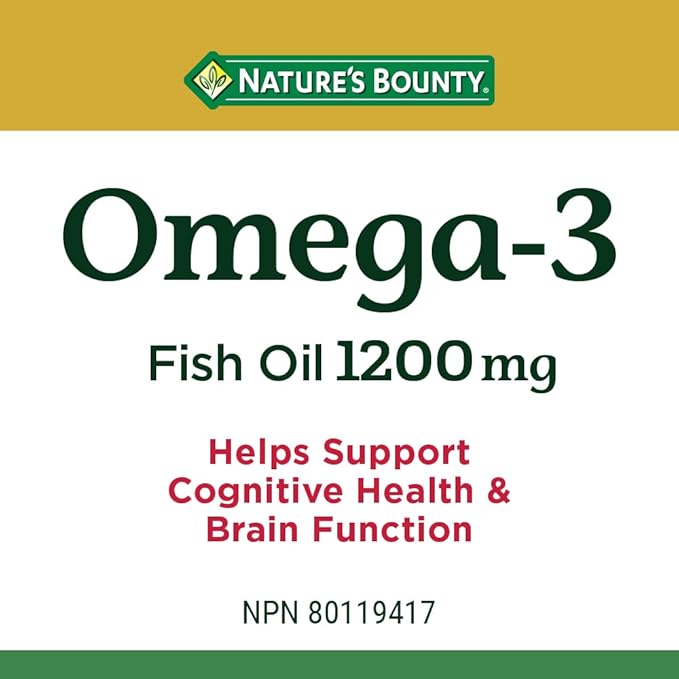 Nature's Bounty Omega-3 1200mg 200 count