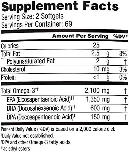 Oceanblue Professional Omega-3 2100 – 138 69 Servings