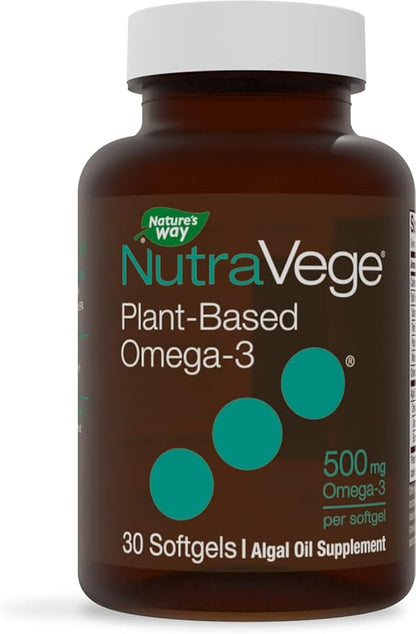 Nature's Way NutraVege Plant Based Omega-3, 30 Vegan