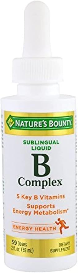 Nature's Bounty Vitamin B Complex Sublingual 2 oz 5)