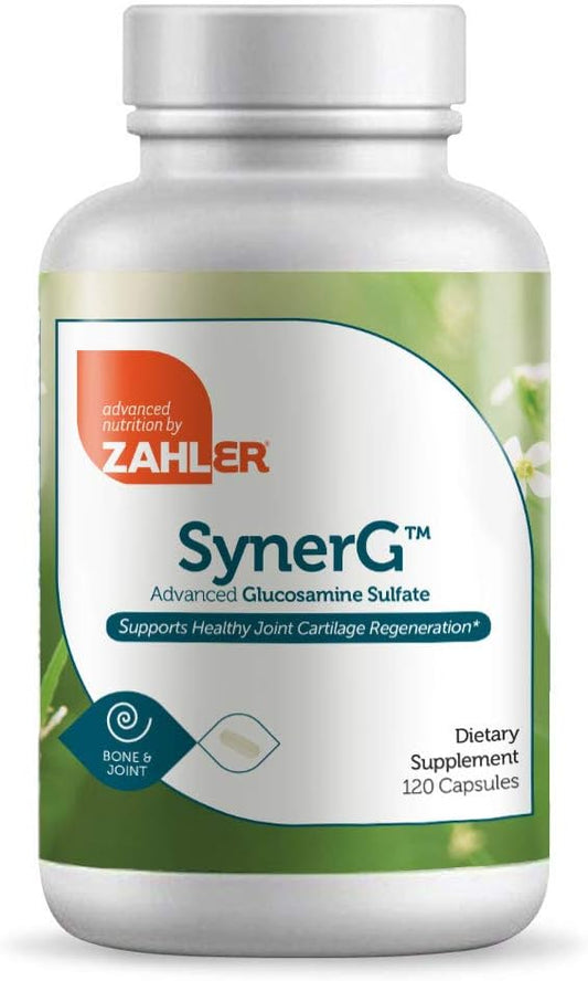 Zahler SynerG, Advanced Glucosamine Sulfate Joint 120 Capsules
