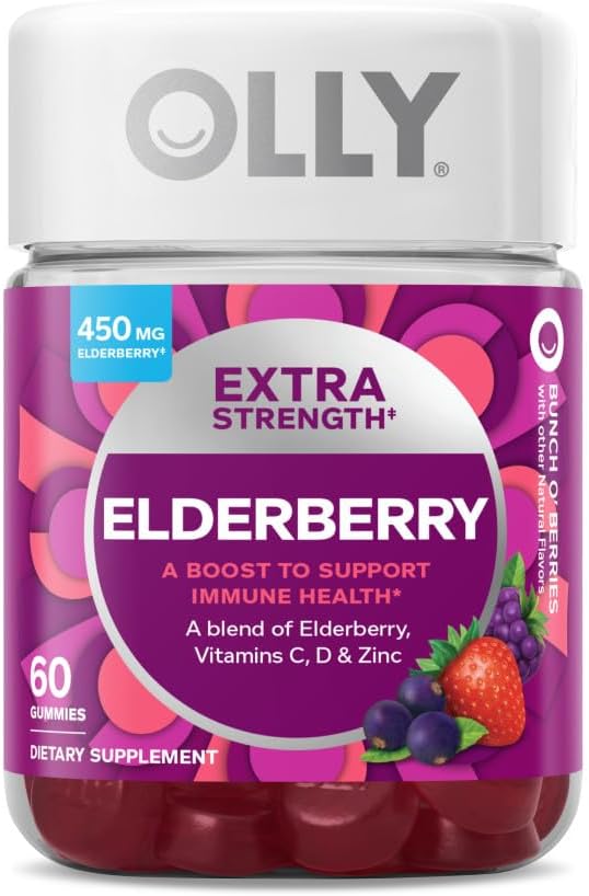 OLLY Fiber Gummy Rings 50ct & 60 Count