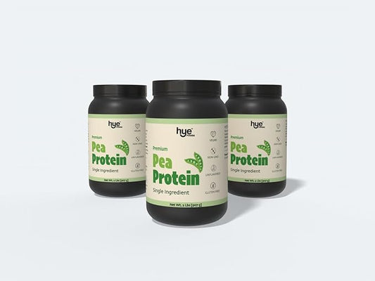 HYE FOODS Premium Pea Protein 2 lb |100% Peas 30 Servings