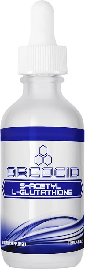 S-Acetyl L-Glutathione 95 mg, 4 Oz 240 Servings,