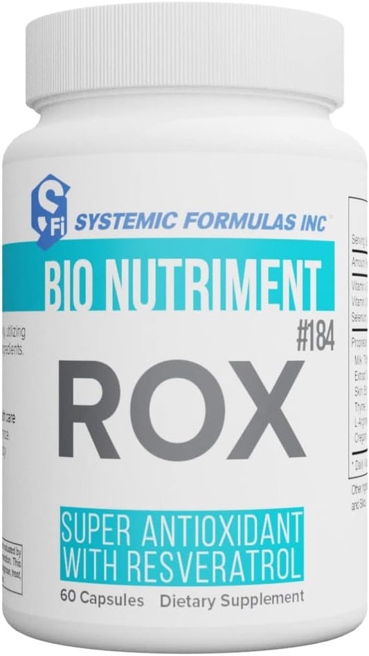 Systemic Formulas ROX Super Antioxidant 60 Capsules #184. Super