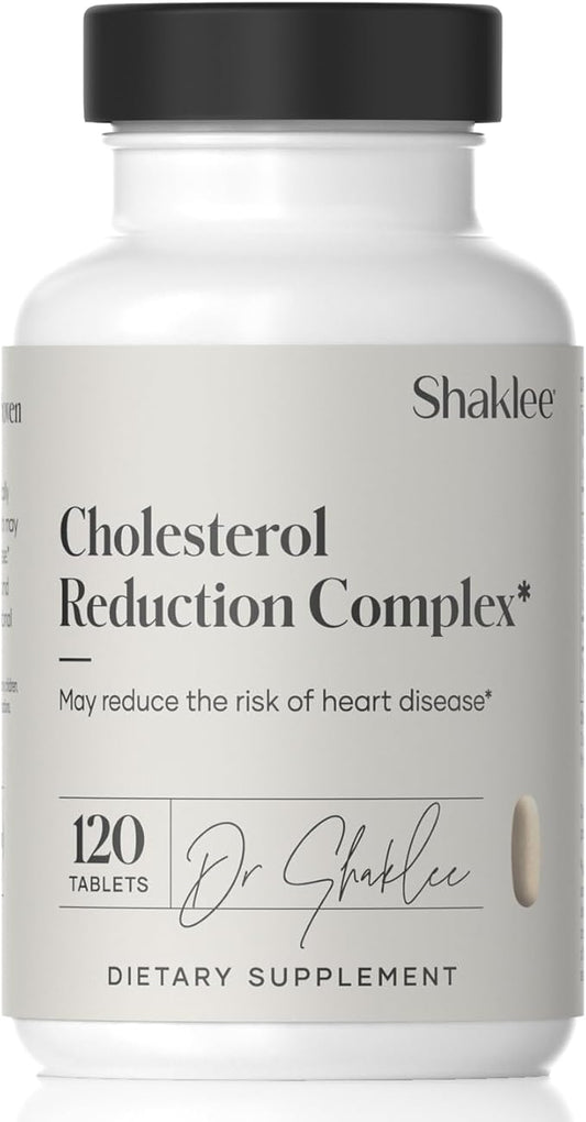 Shaklee - Cholesterol Complex: Plant-Based Formula for Cardiovascular Wellness- 120 Tablets