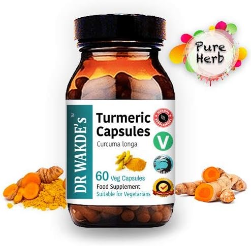 Turmeric Capsules (Curcuma Longa, 60 Veg
