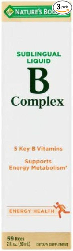 Nature's Bounty Vitamin B Complex Sublingual 2 oz 3)