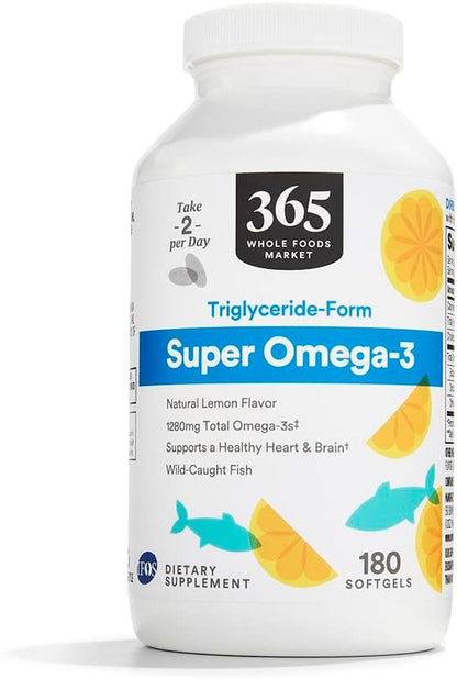 Whole Foods Market, Super Omega 3, 180 Count