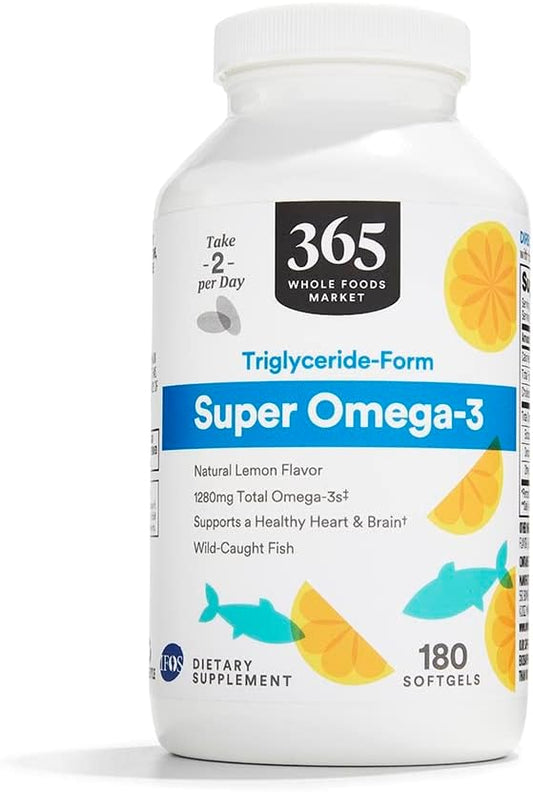 Whole Foods Market, Super Omega 3, 180 Count