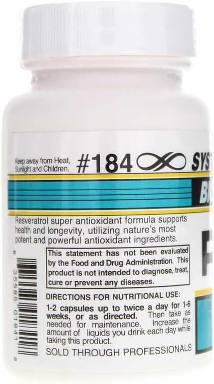 Systemic Formulas ROX Super Antioxidant 60 Capsules #184. Super